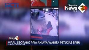 Wanita Petugas SPBU Dianiaya Seorang Pria