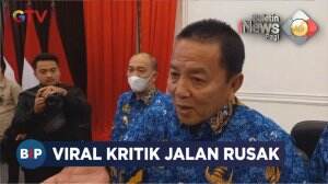 Viral Kritikan Jalan Rusak Di Lampung