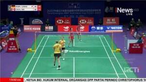 Highlight Ganda Putri BWF Sudirman Cup 2023 Efler Lohau Vs Choi Wu