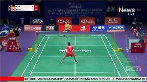 Minimatch Tunggal Putra BWF Sudirman Cup 2023 Roth Vs Yang