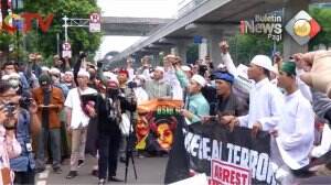 Umat Muslim Demonstrasi Di Kedubes India