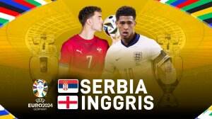 Minimatch Inggris vs Serbia