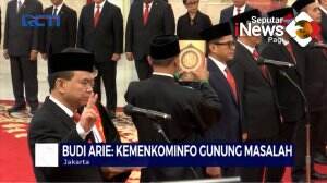 Pelantikan Menkominfo Pengganti Plate
