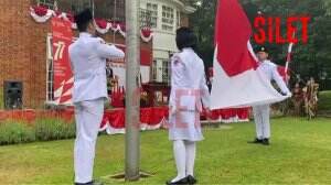 Anak Ratna Listy Jadi Pengibar Bendera Di KBRI London