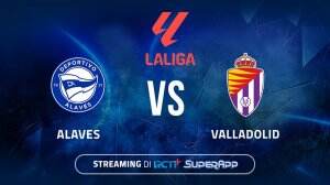 Streaming Alaves vs Valladolid di RCTI+ SuperApp