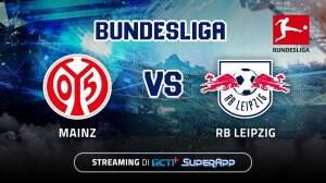 Streaming Mainz vs RB Leipzig di RCTI+ SuperApp