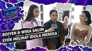 Boiyen & Wika Salim Syok Melihat Idola Mereka