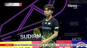 Highlight Tunggal Putra BWF Sudirman Cup 2023 Vitidsarn Vs Naraoka