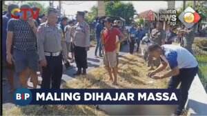 Maling Dihajar Massa Di Sidoarjo