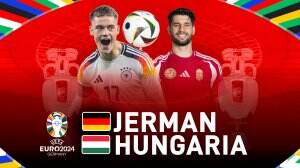 Minimatch Jerman vs Hungaria Euro 2024
