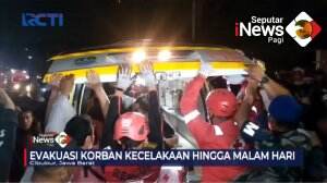 Korban Kecelakaan Maut Dievakuasi