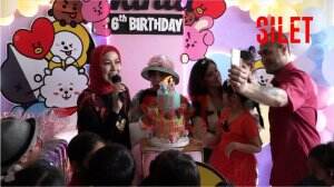 Vania Athabina Rayakan Ulang Tahun Lengkap Ada Papa Mama