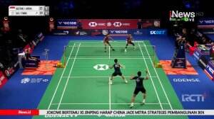 Highlight Denmark Open 2023 Alfian/Ardia Vs Lu/Yang