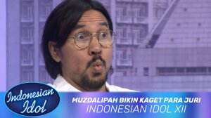 Muzdalipah Bikin Kaget Para Juri - Indonesian Idol XII