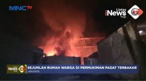 Kebakaran Rumah Di Permukiman Padat Penduduk