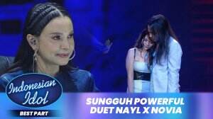 Sungguh Powerful Duet Nayl X Novia - Indonesian Idol XII