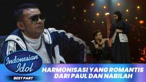Harmonisasi Yang Romantis Dari Paul Dan Nabilah - Indonesian Idol XII
