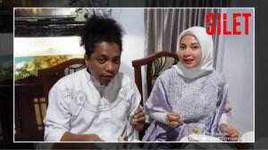 Hangatnya Suasana Lebaran Indah dan Arie Kriting