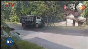 Truk Mundur Karena Tak Kuat Nanjak