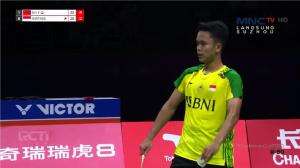 Minimatch Tunggal Putra BWF Sudirman Cup 2023 Shi Y.Q Vs Ginting