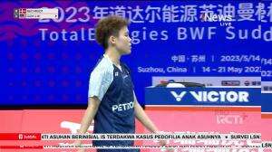 Minimatch Tunggal PutrI BWF Sudirman Cup 2023 Blichfeldt Vs Goh J.W