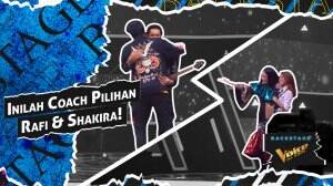 Inilah Coach Pilihan Rafi & Shakira!
