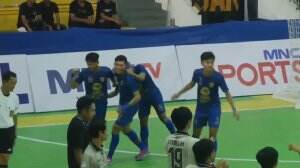 Giga FC Membuka Gol Pertama