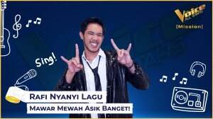 Rafi Nyanyi Lagu Mawar Mewah Asik Banget!