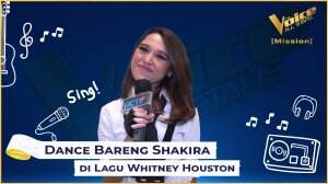 Dance Bareng Shakira di Lagu Whitney Houston