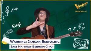 Warning! Jangan Berpaling Saat Matthew Bermain Gitar