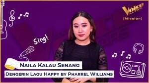 Naila Kalau Senang Dengerin Lagu Happy by Pharrel Williams