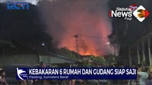 6 Rumah Dan 1 Gudang Terbakar