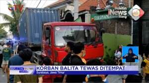 Truk Tabrak Motor