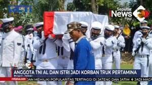 Pemakaman Anggota TNI Korban Truk Pertamina