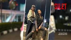 Aksi Paula Catwalk Bareng Bonge
