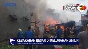 9 Rumah Dan 19 Bedeng Terbakar