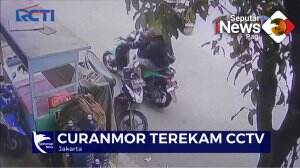 Maling Motor Siang Hari