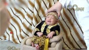 Baby Moana Pemotretan Baju Daerah
