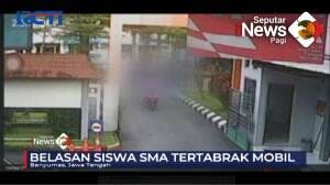 Belasan Siswa Tertabrak Mobil