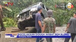 Kecelakaan Tunggal, Angkot Masuk Jurang