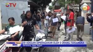 Rekonstruksi Penembakan Istri Anggota TNI
