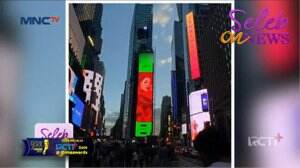 Viral! Foto Lesti Kejora Terpampang di Times Square New York
