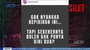 Wadaw! Baim Wong Pengen Punya Istri Dua?