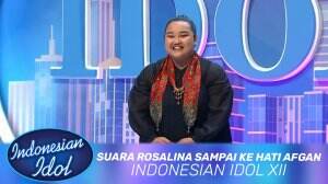 Suara Rosalina Sampai Ke Hati Afgan - Indonesian Idol XII