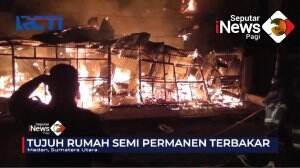 Kebakaran Melanda Tujuh Rumah