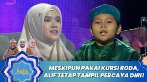 Meskipun Pakai Kursi Roda, Alif Tetap Tampil Percaya Diri! - Hafiz Indonesia 2023