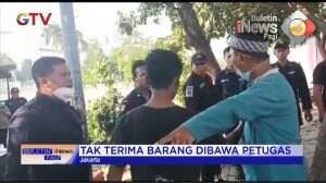 Razia PKL Ricuh