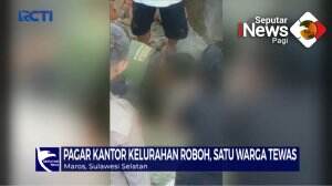 Pagar Roboh, Satu Orang Tewas