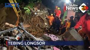 Tebing Setinggi 50 Meter Longsor