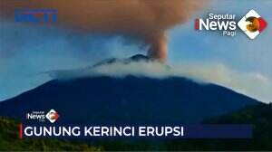 Gunung Api Kerinci Erupsi